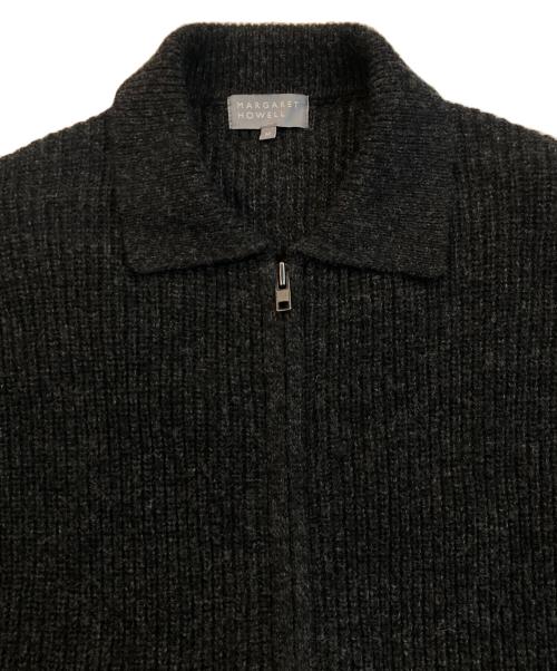 MARGARET HOWELL（マーガレットハウエル）MARGARET HOWELL (マーガレットハウエル) SHETLAND CASHMERE ジャケット ブラウン サイズ:Mの古着・服飾アイテム