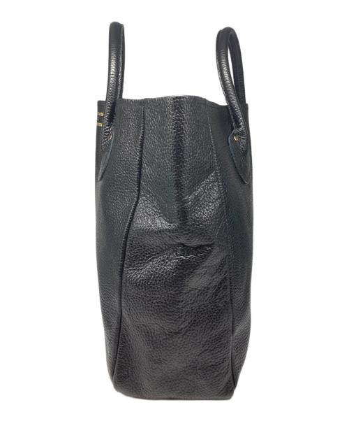 YOUNG & OLSEN The DRYGOODS STORE（ヤングアンドオルセン ザ ドライグッズストア）YOUNG & OLSEN The DRYGOODS STORE (ヤングアンドオルセン ザ ドライグッズストア) シボ革ハンドバッグ ブラックの古着・服飾アイテム