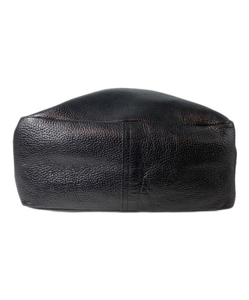 YOUNG & OLSEN The DRYGOODS STORE（ヤングアンドオルセン ザ ドライグッズストア）YOUNG & OLSEN The DRYGOODS STORE (ヤングアンドオルセン ザ ドライグッズストア) シボ革ハンドバッグ ブラックの古着・服飾アイテム