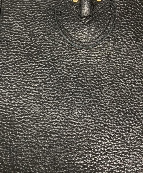 YOUNG & OLSEN The DRYGOODS STORE（ヤングアンドオルセン ザ ドライグッズストア）YOUNG & OLSEN The DRYGOODS STORE (ヤングアンドオルセン ザ ドライグッズストア) シボ革ハンドバッグ ブラックの古着・服飾アイテム