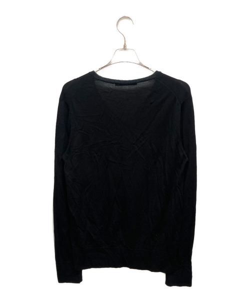 LOUIS VUITTON（ルイ ヴィトン）LOUIS VUITTON (ルイ ヴィトン) Vネックニット ブラック サイズ:Mの古着・服飾アイテム