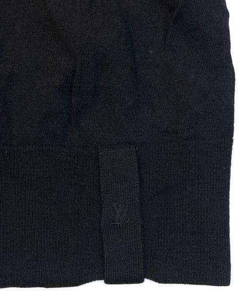 LOUIS VUITTON（ルイ ヴィトン）LOUIS VUITTON (ルイ ヴィトン) Vネックニット ブラック サイズ:Mの古着・服飾アイテム
