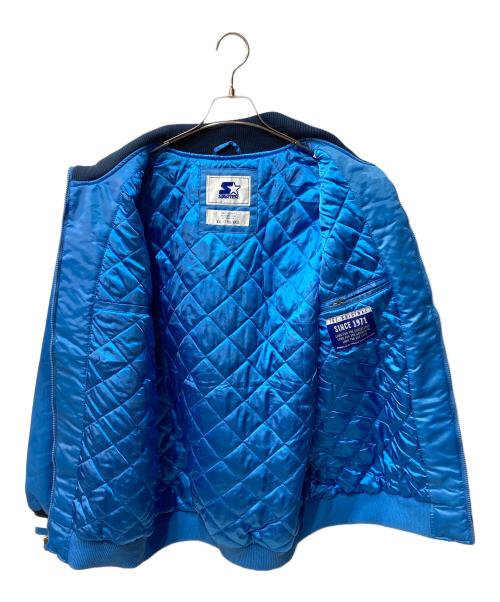 STARTER（スターター）STARTER (スターター) スタジャン ブルー サイズ:XXLの古着・服飾アイテム