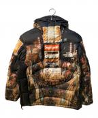 THE NORTH FACE×SUPREMEザ ノース フェイス×シュプリーム）の古着「800-FILL HALFZIP HOODED PULLOVER」｜ブラック×ブラウン