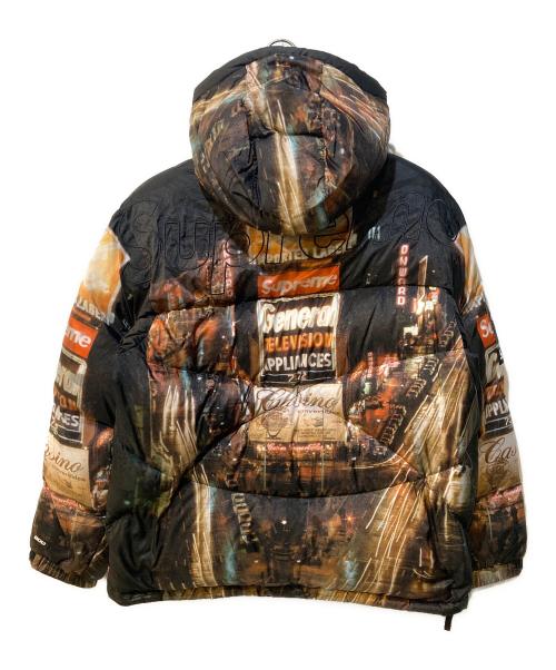 THE NORTH FACE（ザ ノース フェイス）THE NORTH FACE (ザ ノース フェイス) SUPREME (シュプリーム) 800-FILL HALFZIP HOODED PULLOVER ブラック×ブラウン サイズ:Mの古着・服飾アイテム