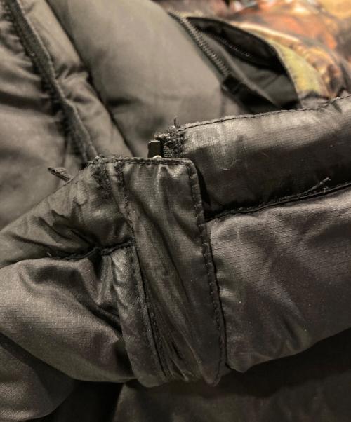 THE NORTH FACE（ザ ノース フェイス）THE NORTH FACE (ザ ノース フェイス) SUPREME (シュプリーム) 800-FILL HALFZIP HOODED PULLOVER ブラック×ブラウン サイズ:Mの古着・服飾アイテム