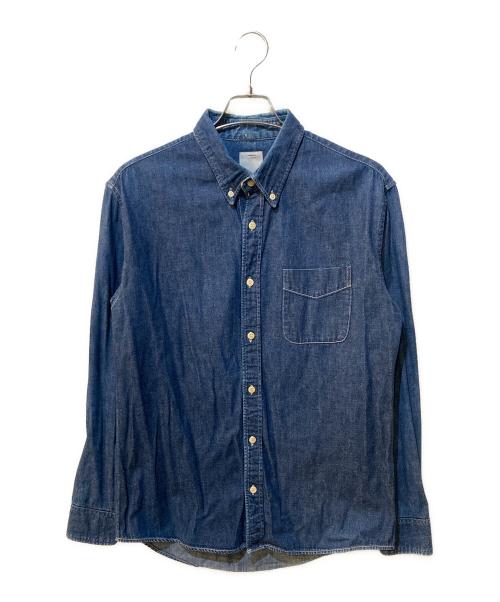 VISVIM（ビズビム）VISVIM (ビズビム) デニムシャツ インディゴ サイズ:3の古着・服飾アイテム