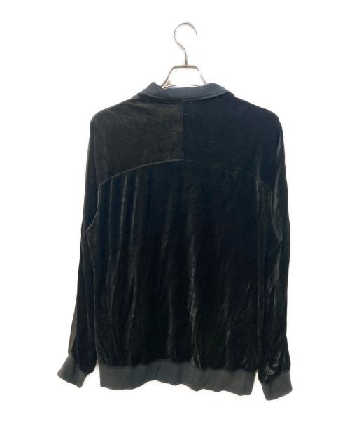 VISVIM（ビズビム）VISVIM (ビズビム) ベロアトラックジャケット ブラック サイズ:Mの古着・服飾アイテム