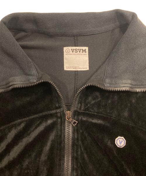 VISVIM（ビズビム）VISVIM (ビズビム) ベロアトラックジャケット ブラック サイズ:Mの古着・服飾アイテム