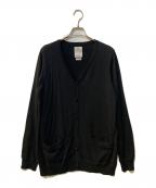 VISVIMビズビム）の古着「ウールニットカーディガン」｜ブラック
