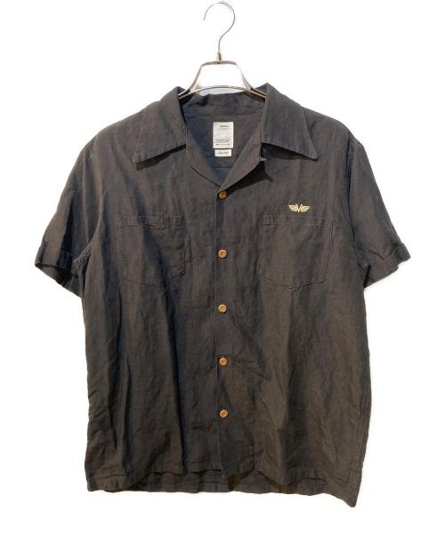 VISVIM（ビズビム）VISVIM (ビズビム) IRVING SHIRT RAMIE LINEN ブラウン サイズ:5の古着・服飾アイテム