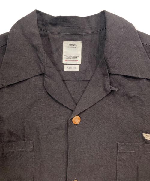 VISVIM（ビズビム）VISVIM (ビズビム) IRVING SHIRT RAMIE LINEN ブラウン サイズ:5の古着・服飾アイテム