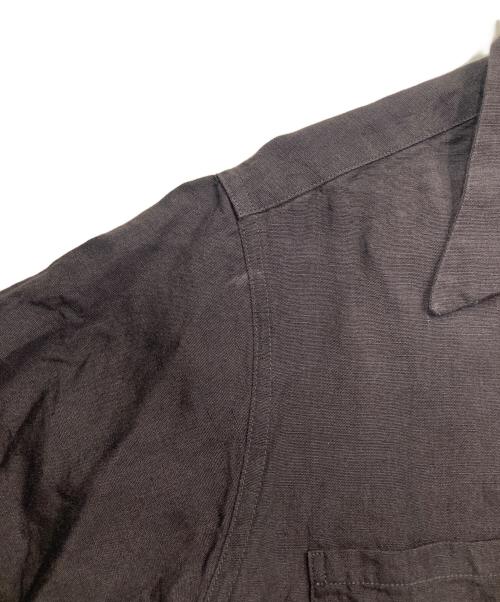 VISVIM（ビズビム）VISVIM (ビズビム) IRVING SHIRT RAMIE LINEN ブラウン サイズ:5の古着・服飾アイテム