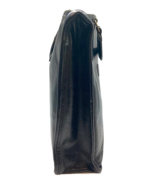 Felisi（フェリージ）Felisi (フェリージ) オールレザーブリーフケース ブラックの古着・服飾アイテム