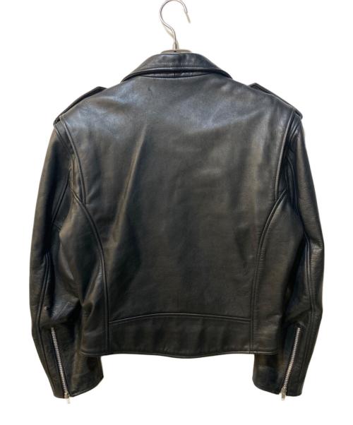 HARLEY-DAVIDSON（ハーレーダビッドソン）HARLEY-DAVIDSON (ハーレーダビッドソン) ダブルライダースジャケット ブラック サイズ:38の古着・服飾アイテム