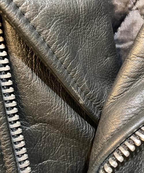 HARLEY-DAVIDSON（ハーレーダビッドソン）HARLEY-DAVIDSON (ハーレーダビッドソン) ダブルライダースジャケット ブラック サイズ:38の古着・服飾アイテム