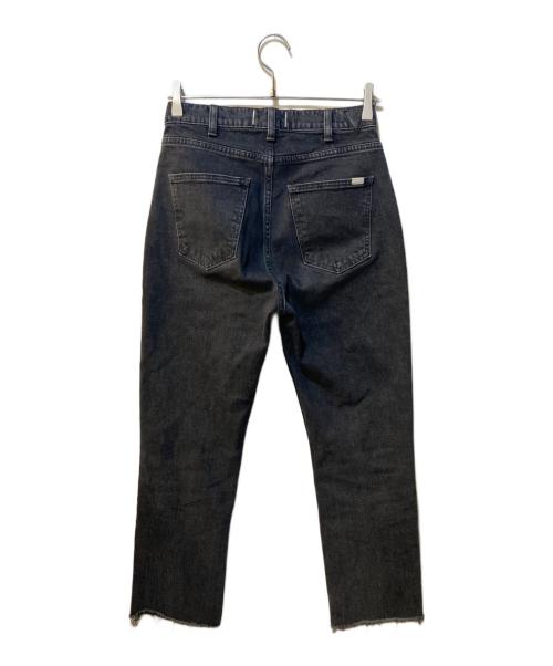 Oblada（オブラダ）Oblada (オブラダ) ハイウエストカットオフデニム ブラック サイズ:23の古着・服飾アイテム