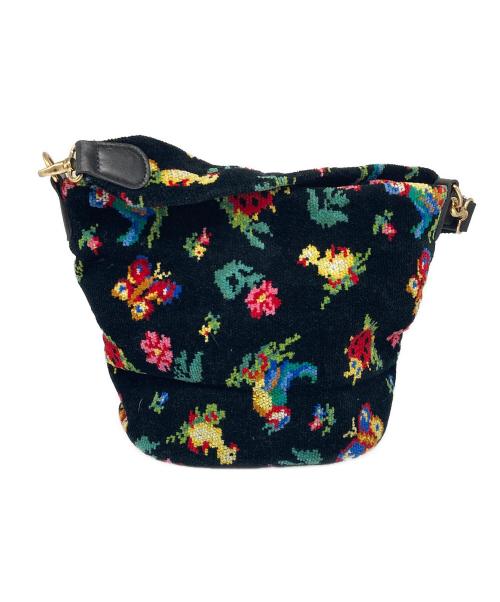 FEILER（フェイラー）FEILER (フェイラー) ハイジ ワンハンドルバッグ ブラックの古着・服飾アイテム