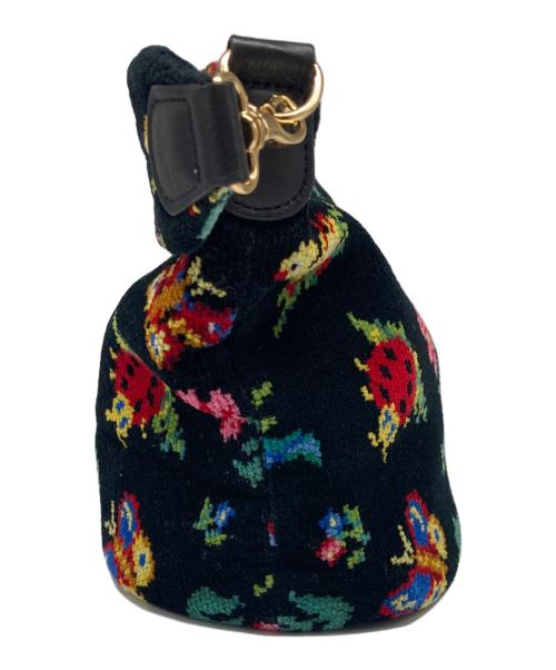 FEILER（フェイラー）FEILER (フェイラー) ハイジ ワンハンドルバッグ ブラックの古着・服飾アイテム