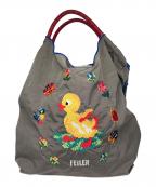 FEILER×BALL & CHAINフェイラー×ボールアンドチェーン）の古着「ハイジ コラボエコバッグ」｜グレー