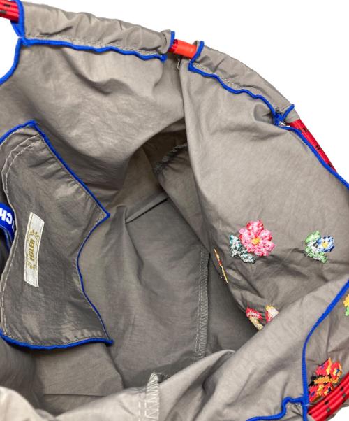 FEILER（フェイラー）FEILER (フェイラー) BALL & CHAIN (ボールアンドチェーン) ハイジ コラボエコバッグ グレーの古着・服飾アイテム