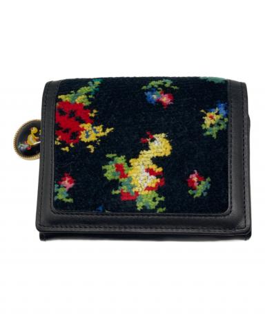 中古・古着通販】FEILER (フェイラー) ハイジ 2つ折り財布 ブラック