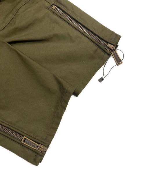 DSQUARED2（ディースクエアード）DSQUARED2 (ディースクエアード) デザインミリタリーカーゴパンツ グリーン サイズ:36の古着・服飾アイテム