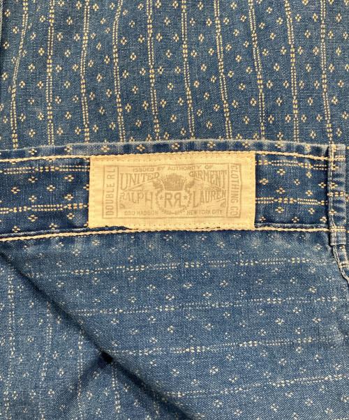 RRL（ダブルアールエル）RRL (ダブルアールエル) ALASKA SPORTS SHIRTS ネイビー サイズ:Mの古着・服飾アイテム