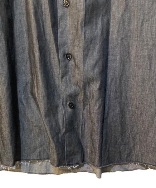 gabriela coll garments（ガブリエラコールガーメンツ）gabriela coll garments (ガブリエラコールガーメンツ) G．C．G ULTRA FINE DENIM SHIRTS グレー サイズ:4の古着・服飾アイテム