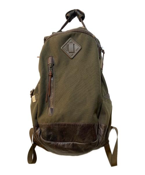 VISVIM（ビズビム）VISVIM (ビズビム) LAMINARIA 20L リュック オリーブ×ブラウンの古着・服飾アイテム