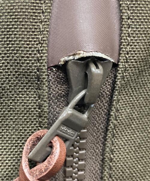 VISVIM（ビズビム）VISVIM (ビズビム) LAMINARIA 20L リュック オリーブ×ブラウンの古着・服飾アイテム