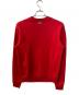 LACOSTE (ラコステ) フロッキーオーバルクロッククルーネックスウェット レッド サイズ:2：7000円