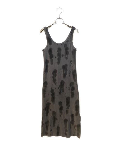 ALEXIA STAM（アリシアスタン）ALEXIA STAM (アリシアスタン) マーブルノースリーブワンピース グレー サイズ:Mの古着・服飾アイテム