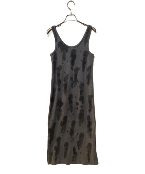 ALEXIA STAM（アリシアスタン）ALEXIA STAM (アリシアスタン) マーブルノースリーブワンピース グレー サイズ:Mの古着・服飾アイテム