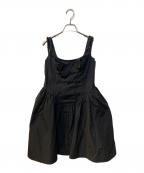 SHUSHU TONGシュシュトング）の古着「ミニワンピース」｜ブラック