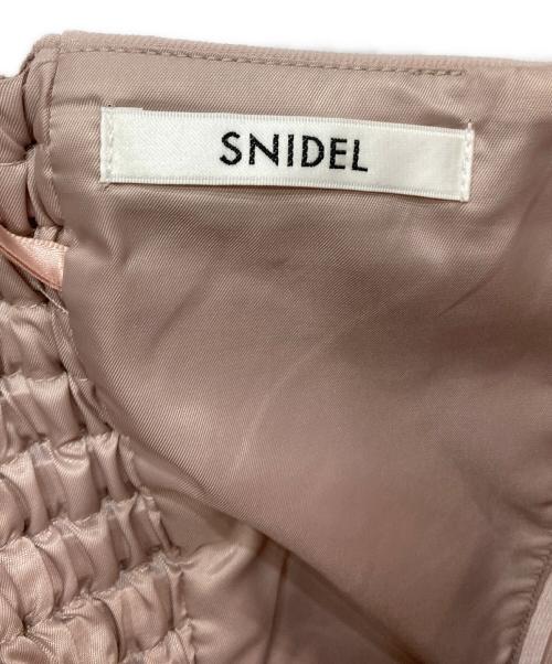 Snidel（スナイデル）Snidel (スナイデル) ペプラムベアトップ&パンツセット ピンク サイズ:1の古着・服飾アイテム