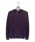 JOHN SMEDLEY（ジョンスメドレー）の古着「メリノ ウール クルーネック ニット」｜パープル