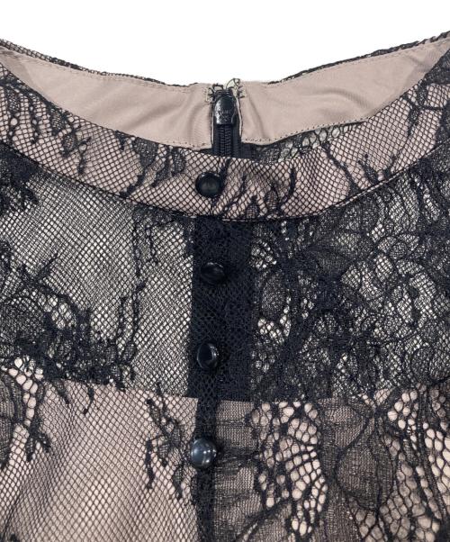 Apuweiser-riche（アプワイザーリッシェ）Apuweiser-riche (アプワイザーリッシェ) マーメイドレースワンピース ブラック サイズ:1の古着・服飾アイテム