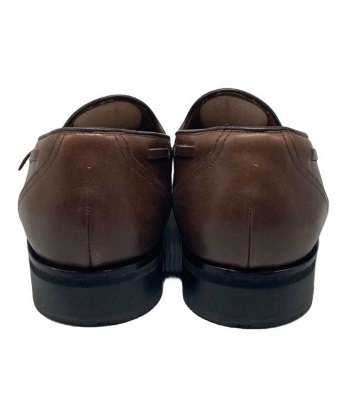 asics（アシックス）asics (アシックス) タッセルローファー ブラウン サイズ:25cmの古着・服飾アイテム