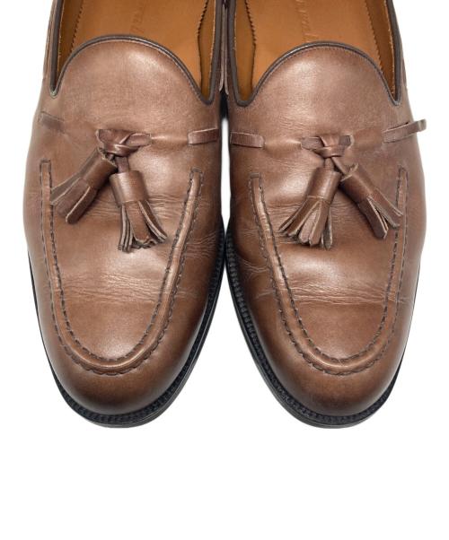 asics（アシックス）asics (アシックス) タッセルローファー ブラウン サイズ:25cmの古着・服飾アイテム