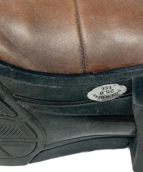 asics（アシックス）asics (アシックス) タッセルローファー ブラウン サイズ:25cmの古着・服飾アイテム