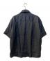 CAHLUMN (カウラム) Linen Open Collar Shirt ダークネイビー サイズ:L 未使用品：8000円