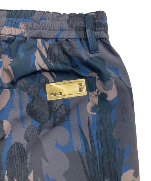PiNG（ピン）PiNG (ピン) カモフラ柄ショートパンツ ネイビー サイズ:M 未使用品の古着・服飾アイテム