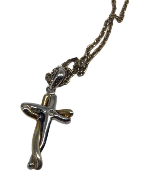 crescent luna（クレセントルナ）crescent luna (クレセントルナ) ロザリオネックレス ゴールド×シルバーの古着・服飾アイテム