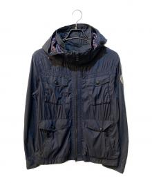 BURBERRY BLACK LABEL（バーバリーブラックレーベル）の古着「ナイロンジャケット」｜ネイビー