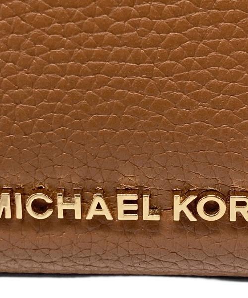MICHAEL KORS（マイケルコース）MICHAEL KORS (マイケルコース) バケット ショルダーバッグ ブラウンの古着・服飾アイテム