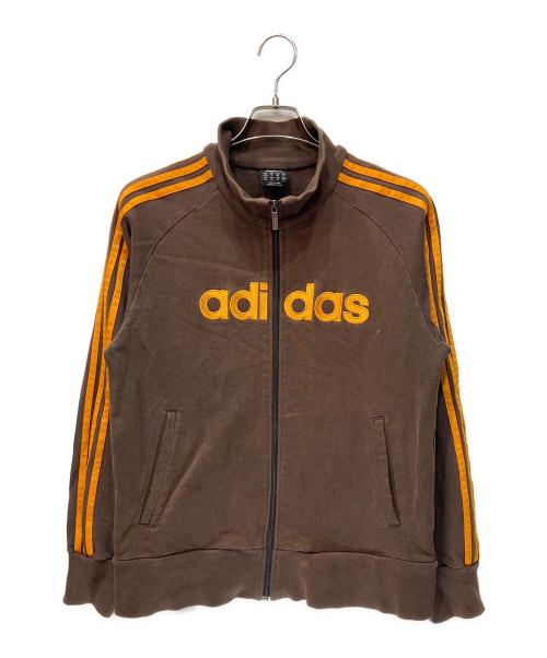 adidas（アディダス）adidas (アディダス) トラックジャケット ブラウン サイズ:Mの古着・服飾アイテム