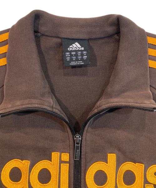 adidas（アディダス）adidas (アディダス) トラックジャケット ブラウン サイズ:Mの古着・服飾アイテム