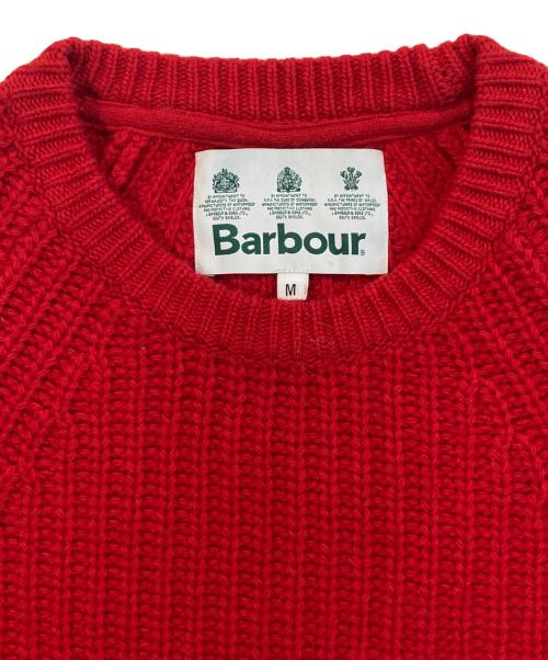 Barbour（バブアー）Barbour (バブアー) TYNEDALE CREW レッド サイズ:Mの古着・服飾アイテム
