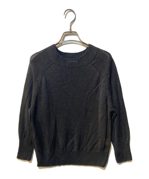 MARGARET HOWELL（マーガレットハウエル）MARGARET HOWELL (マーガレットハウエル) リネンニット ネイビー サイズ:2の古着・服飾アイテム